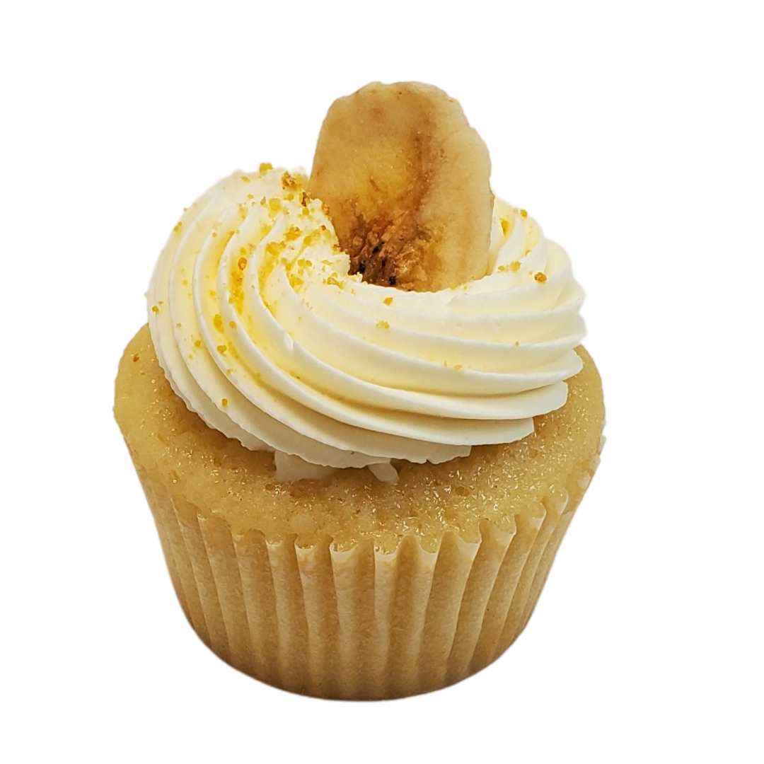 Banana Cream Pie Cupcake