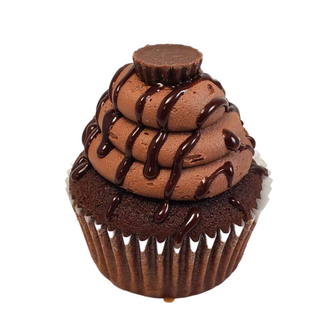Chocolate Peanut Butter Cup Cupcake