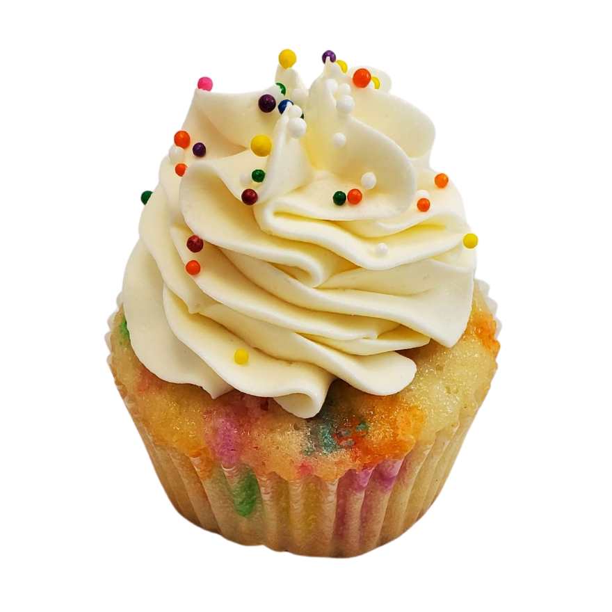 Vanilla Funfetti Cupcake